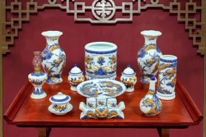 Bộ đồ thờ gốm sứ cao cáp